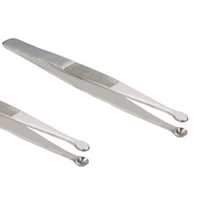 Pinces à perles en gros avec embouts en forme de coupe, pinces à perles, pinces à maquillage, pinces à percer, pinces à saisir en acier inoxydable - Product Image 4