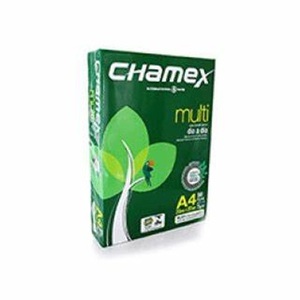 Papier copie Chamex A4 80 g/m² en résine PET blanc et coloré, disponible au prix d'usine pour usage bureautique - Product Image 1