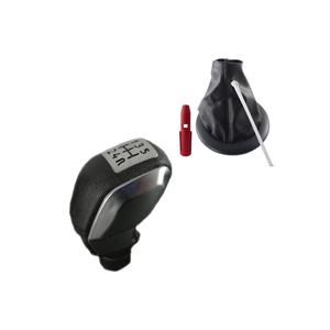 Megane 2 Sport 5-Speed Gear <b>Shift</b> <b>Knob</b> and Gaiter Set Black Framed Gaiter with Sport <b>Knob</b> (2 Pieces) Made in Turkey - Product Image 2