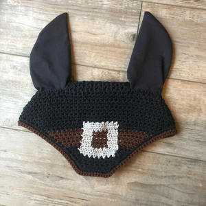 Diseño personalizado de alta calidad, velo de mosca de caballo multicolor, capó de oreja, producto de equitación ecuestre disponible en todos los diseños - Product Image 4