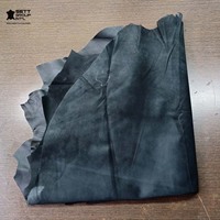 Cuir véritable de mouton tanné fini OEM, grain vieilli, charme rustique, pour chaussures, accessoires de mobilier, jupes et ceintures