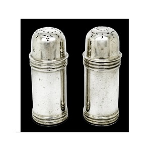 Hotel Ware Salt and Pepper Shakers Exclusive Quality Metal Silver Plated Salt and Pepper <b>Jar</b> for Royal Home Collection Suppliers - Product Image 2