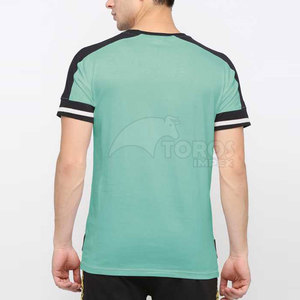 เสื้อยืดผู้ชายแขนสั้นทรงเข้ารูป ผลิตจากผ้าฝ้าย 100% สำหรับขายออนไลน์ ราคาถูก เสื้อยืดพิมพ์ลายทรงหลวมสำหรับผู้ชาย - Product Image 3