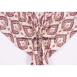 100% Cotton <b>Kaftan</b> Indian Cotton Dress Bohemian Cotton Robe Summer Wear <b>Kaftan</b> Night Wear <b>Womens</b> <b>Kaftan</b> For Gift - Product Image 3