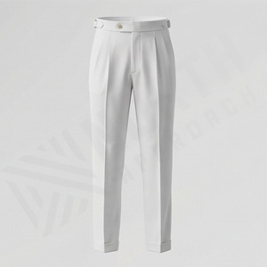 Vente directe d'usine Pantalons d'affaires pour hommes Pantalon décontracté Droit Slim Bureau Formel Pantalons respirants Hommes Professionnel Lieu de travail - Product Image 1