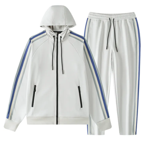 Tendance de haute qualité doux hommes Gym Fitness Jogging survêtements Logo personnalisé ensembles de survêtements de sport pour l'automne formation dernier - Product Image 3