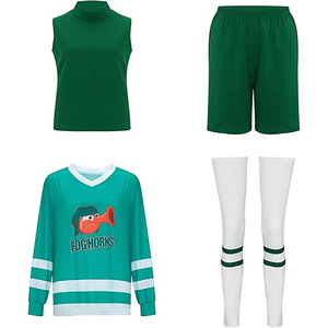 Full Sleeves Girls Oversized Ice Hockey Uniforms Customized Unique Style High Quality Sports Uniforms Complete Sets for Hot Sale - Product Image 3