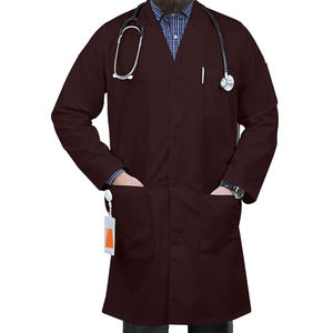 El mejor diseño, uniformes de hospital ligeros y cómodos de calidad superior, bata de laboratorio médico de tendencia superior a tarifa barata, ropa de trabajo - Product Image 1