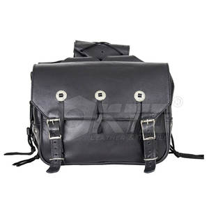 Sacs de selle en cuir en gros fabriqués au Pakistan Sacs de selle en cuir en matériau durable de haute qualité - Product Image 2