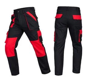 Men CE Certified Reflective Breathable <b>Work</b> <b>Pants</b> Polyester Needle Detection Safety Uniform High Visibility Protective <b>Black</b> - Product Image 1