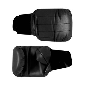 Gants de boxe MMA en cuir véritable métallisé, cuir synthétique, avec logo personnalisé, lacés, gants d'entraînement professionnels pour le sport - Product Image 3