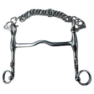 Brocas ecuestres de acero inoxidable de alta calidad WEYMOUTH, brocas de caballo Cuprum compensadas de puerto bajo para una comodidad y rendimiento óptimos - Product Image 1