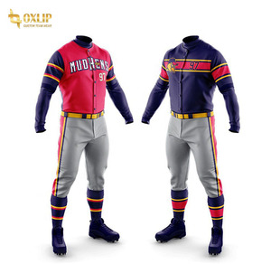 Uniforme de baseball professionnel unisexe 2024, sur mesure, haute qualité, respirant, antibactérien, séchage rapide, grande taille, logo personnalisé pour - Product Image 6
