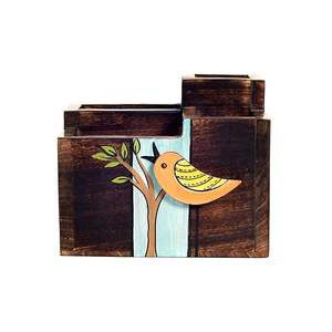 Porte-cuillères en bois artisanal de haute qualité, durable, à trois niveaux, réglable, finition en bois naturel, style classique, longue durée - Product Image 6