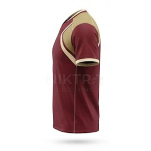 Maillot de volley-ball personnalisé à manches courtes, vêtements de sport d'équipe, tissu doux, respirant, écologique, séchage rapide - Product Image 2
