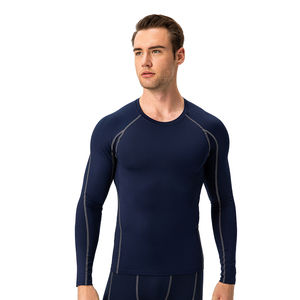 Precio transpirable Profesional Rash Guard para todos los deportes y actividades al aire libre Ropa deportiva Rash Guard para hombres - Product Image 2