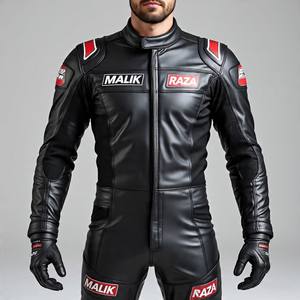 Traje híbrido de carreras de motos Buffalo & Cowhide | Ligero, sensación Premium, ajuste personalizado garantizado - Product Image 1