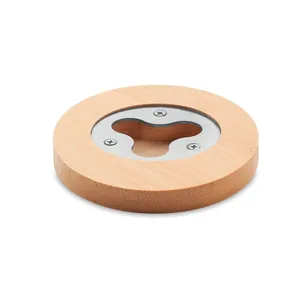 DAKAI Ouvre-bouteille et tire-bouchon écologiques en bambou – Gadgets pratiques - Product Image 3
