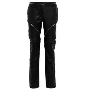 Pantalon crayon en cuir pour femmes 2024 de bonne qualité avec un prix raisonnable Design avant plat pour l'hiver - Product Image 1