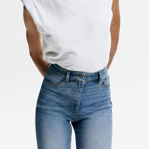 Pantalones Vaqueros de Invierno para Mujer, Casuales, Transpirables, 100% Algodón, de Secado Rápido, Corte Regular, Alta Calidad, Hechos en Pakistán, en Oferta - Product Image 4