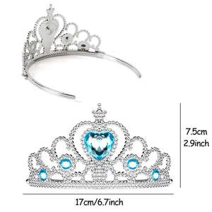 Disfraz de Elsa, Reina de las Nieves, Hecho de Plástico - Product Image 5