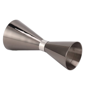 Jigger en acier inoxydable, verre, métal de haute qualité, fabricant de chevilles en cuivre pur, personnalisé, fait main, meilleure vente - Product Image 1