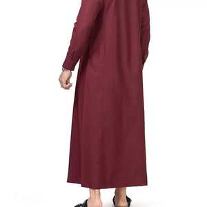 Jubbah pour homme, design tendance, nouveau modèle, robe islamique à manches longues, robe arabe, vêtements musulmans modestes, thobe pour homme - Product Image 3