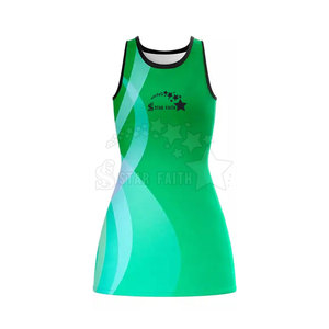 Uniformes de Netball Premium Personalizables para Equipos | Vestidos Sublimados de Alta Calidad Jerseys Faldas - Product Image 5