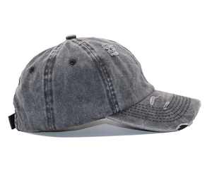 Custom unisex, Polyester/cotton Vintage Acid Wash Distressed Denim Pony Tail <b>Dad</b> <b>Hats</b> New Gorras Jeans Pony Sports Baseball <b>hats</b> - Product Image 4