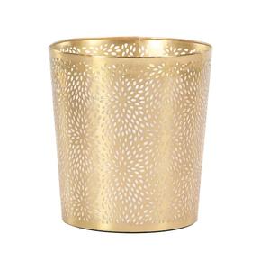 Nouvelle poubelle de cuisine souple finie en or avec seau de rangement de style gravure Caractéristique Matériau écologique Origine coulissante - Product Image 1