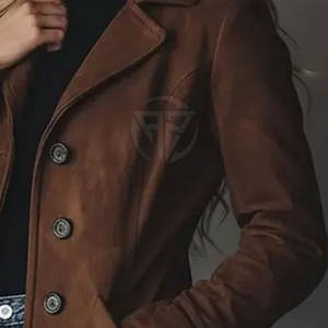 Abrigo Moderno de Cuero de Gamuza, Transpirable, Resistente al Viento, Sensación Suave, Diseño Premium, Apariencia Elegante - Product Image 6