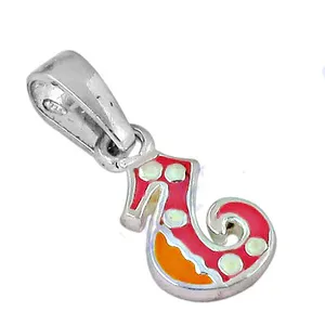 จี้เงินแท้ 925 ลายศาสนาสำหรับผู้หญิง หมายเลข 5 ประดับเพชร ทอง 14K โรสโกลด์ แพลตตินัม โรเดียม โกลด์ แพลตตินัม โรสโกลด์ โรเดียม - Product Image 3
