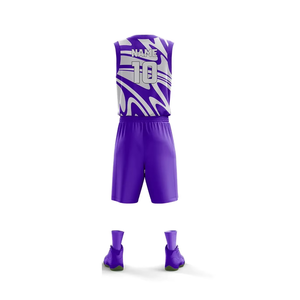 Nueva venta al por mayor de alta calidad de los hombres ropa deportiva personalizada baloncesto Kit baloncesto bola uniforme equipo Club baloncesto uniformes conjuntos - Product Image 2