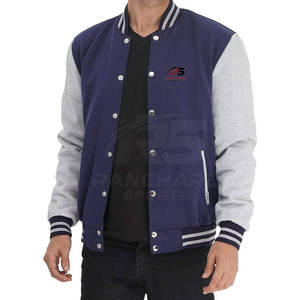 Chaqueta Universitaria para Hombre con Logotipo Personalizado, Estilo Urbano Moderno y Cómodo, Chaqueta Universitaria para Hombre con Estilo Moderno - Product Image 2