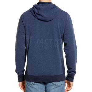 2025 Usine En Gros Hoodies Logo Personnalisé Basics Hommes Hoodies Polyester Couleur Contraste Hoodies Pour Hommes - Product Image 3