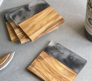 Ensemble de sous-verres de Style classique en forme d'octogone écologique en acier inoxydable de qualité supérieure - Product Image 4