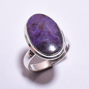 แหวนอัญมณีสีเงินแท้925ธรรมชาติสำหรับงานแต่งงานแบบคลาสสิกเครื่องประดับ unisex ทำด้วยมือคุณภาพสูง - Product Image 3