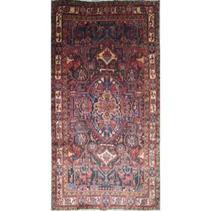 Vintage Hand-Knotted Artisan <b>Crafted</b> <b>Wool</b> & Cotton Rug Soft Multicolor Pattern Area Carpet for Living Room Bedroom - Product Image 1