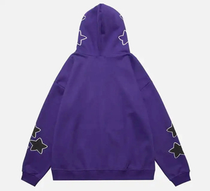 Sudadera con capucha 100% de algodón de alta calidad para hombre, jersey de gran tamaño con hombros caídos de rizo francés, diseño Unisex liso, estampado de talla grande personalizado - Product Image 3