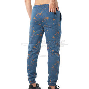 กางเกงวอร์มสำหรับผู้ชายกางเกงเอวยางยืดน้ำหนักเบาดีไซน์ลำลองใส่สบายออกแบบโลโก้ได้ตามต้องการ2025 - Product Image 3