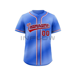 100% poliéster equipo juvenil patrón sublimación Softball y béisbol Jersey uniformes conjuntos diseño personalizado ropa de béisbol - Product Image 6