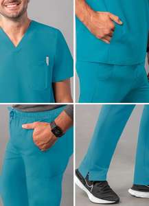 Uniformes de gommage médicaux femmes gommage infirmière uniforme haut pour hôpital OEM Service gommage infirmière - Product Image 3