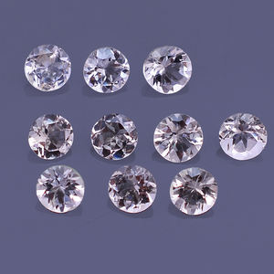 มอร์แกไนต์ลูกพีชธรรมชาติตัดขนาด4.5มม. 10ชิ้น2.9ชิ้นชิ้นส่วน Iroc แบบหลวม $ เรา80.7ขาย - Product Image 3