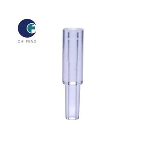 15A098 Luer mâle transparent ABS pour tube de 2.3mm type Slip - Product Image 1