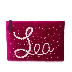 Bolsos de Mano Bordados, Bolsos de Noche para Mujer, Bolsos de Mano con Cuentas, Bolsos de Mano al por Mayor, Tendencia de Moda en India - Product Image 1