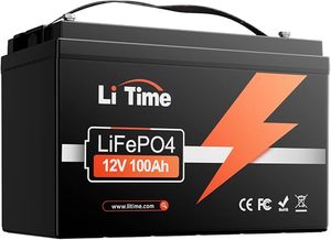 Excellent Brand New <b>12V</b> 100Ah <b>Lithium</b> <b>Battery</b>, Group 31 LiFePO4 <b>Battery</b>, 4000+ Deep Cycles - Product Image 2