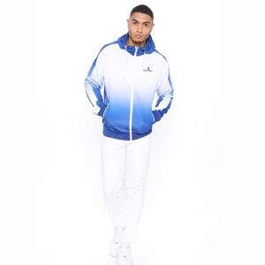 Venta al por mayor personalizado sublimación cremallera completa fútbol chándal traje transpirable ecológico uniforme de fútbol chándal conjunto - Product Image 4