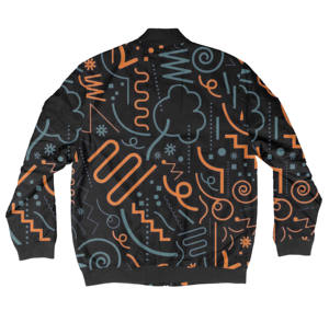 Nouveau best-seller Sublimation Blouson d'aviateur à la mode en coton blanc pour hommes veste d'hiver chaude et ajustée coupe grande taille - Product Image 6