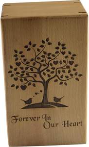 Tree of Life Engraved Rosewood Cremation Urn <b>for</b> Human <b>Ashes</b> Large Wooden Keepsake <b>for</b> <b>Ashes</b> Urn <b>for</b> Wood <b>Box</b> Pet Urn Natural - Product Image 4