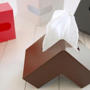 Caja de pañuelos de madera de mango decorativo con acabado pulido perfecto para comedor dormitorio y exhibición de escritorio de oficina - Product Image 5